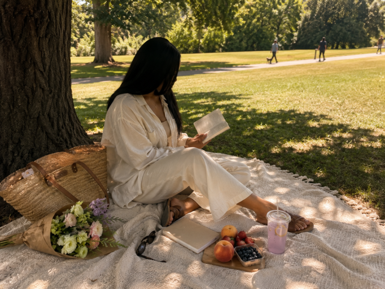 The Slow Living Summer Guide for Women Who Are Done Being Busy for No Reason