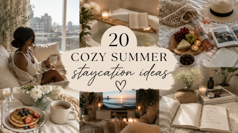 20 Cozy Summer Staycation Ideas